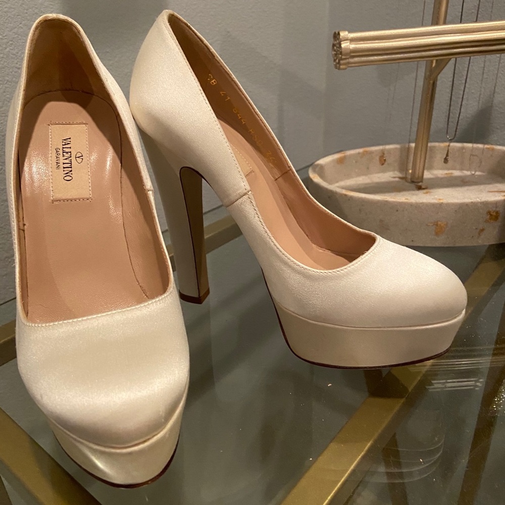 Valentino Satin heels